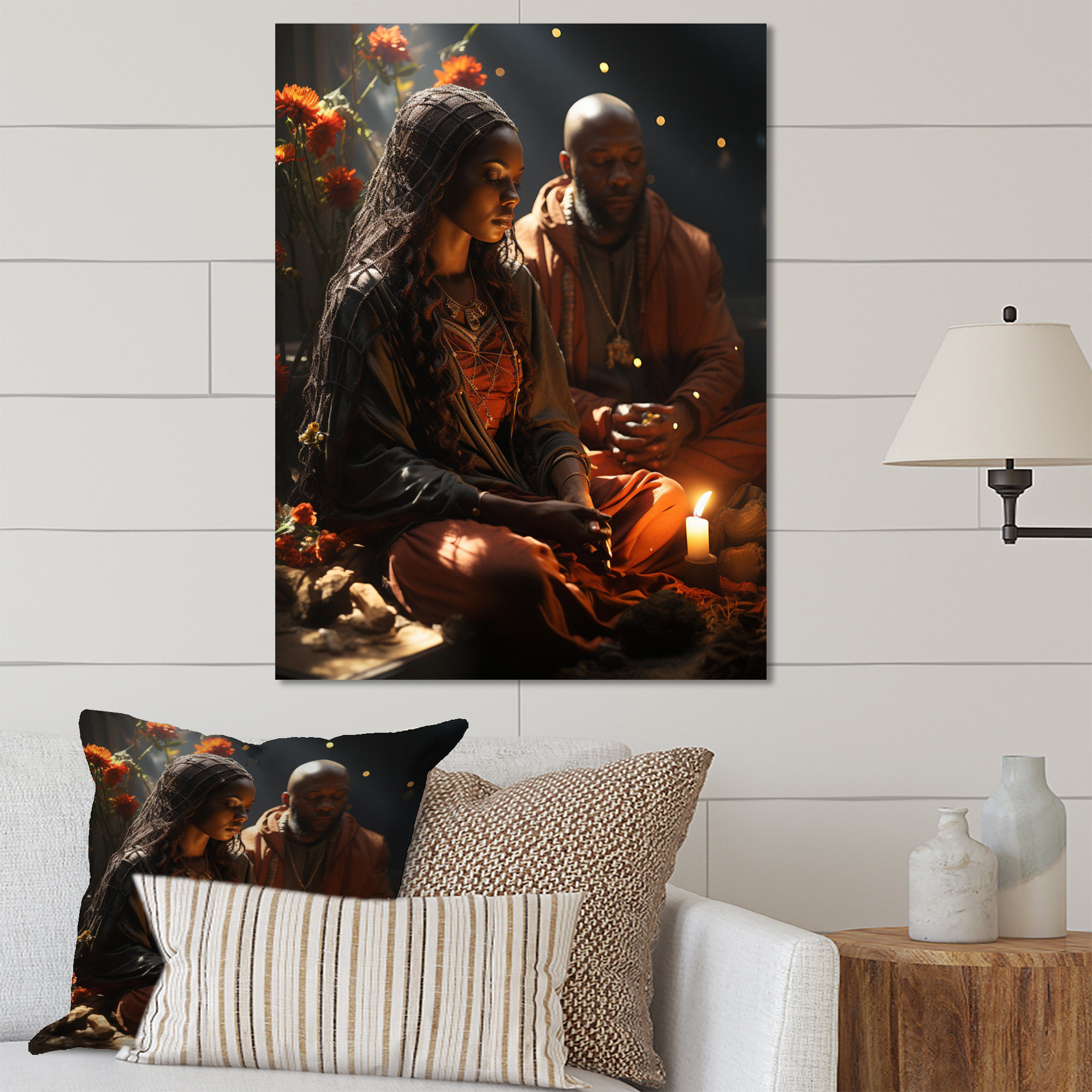 Red Barrel Studio® " African American Art Spiritual " Wayfair